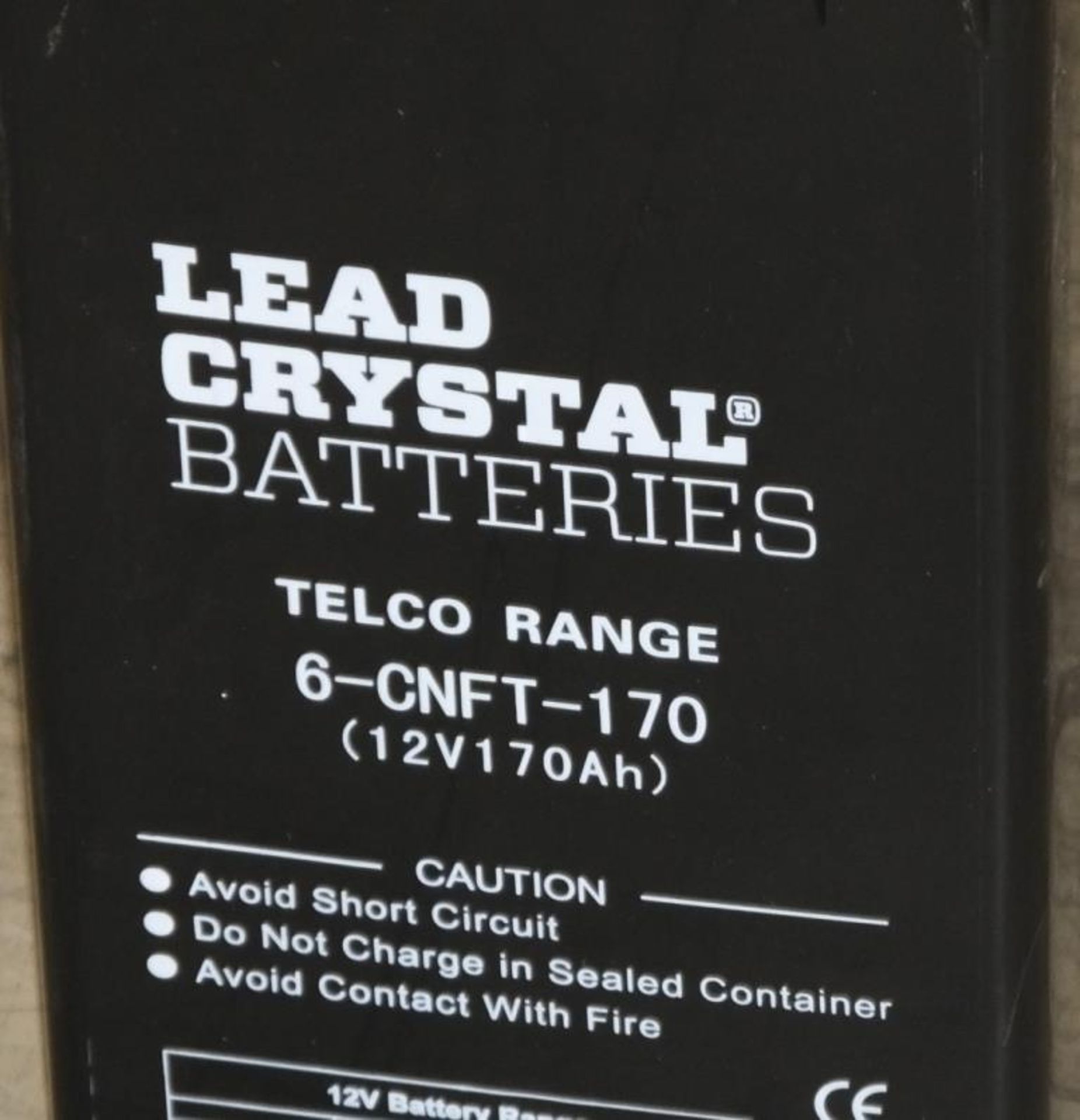 Betta Batteries Lead crytal battery 6-CNFT-170 - 12V 1710Ah - 51kg (untested) - Image 2 of 3