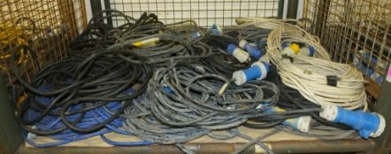 20x Various Lengths mixed voltages External Extension Cables
