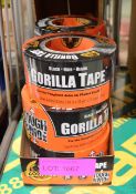 6x Rolls Gorilla Tape 73mm x 27m.