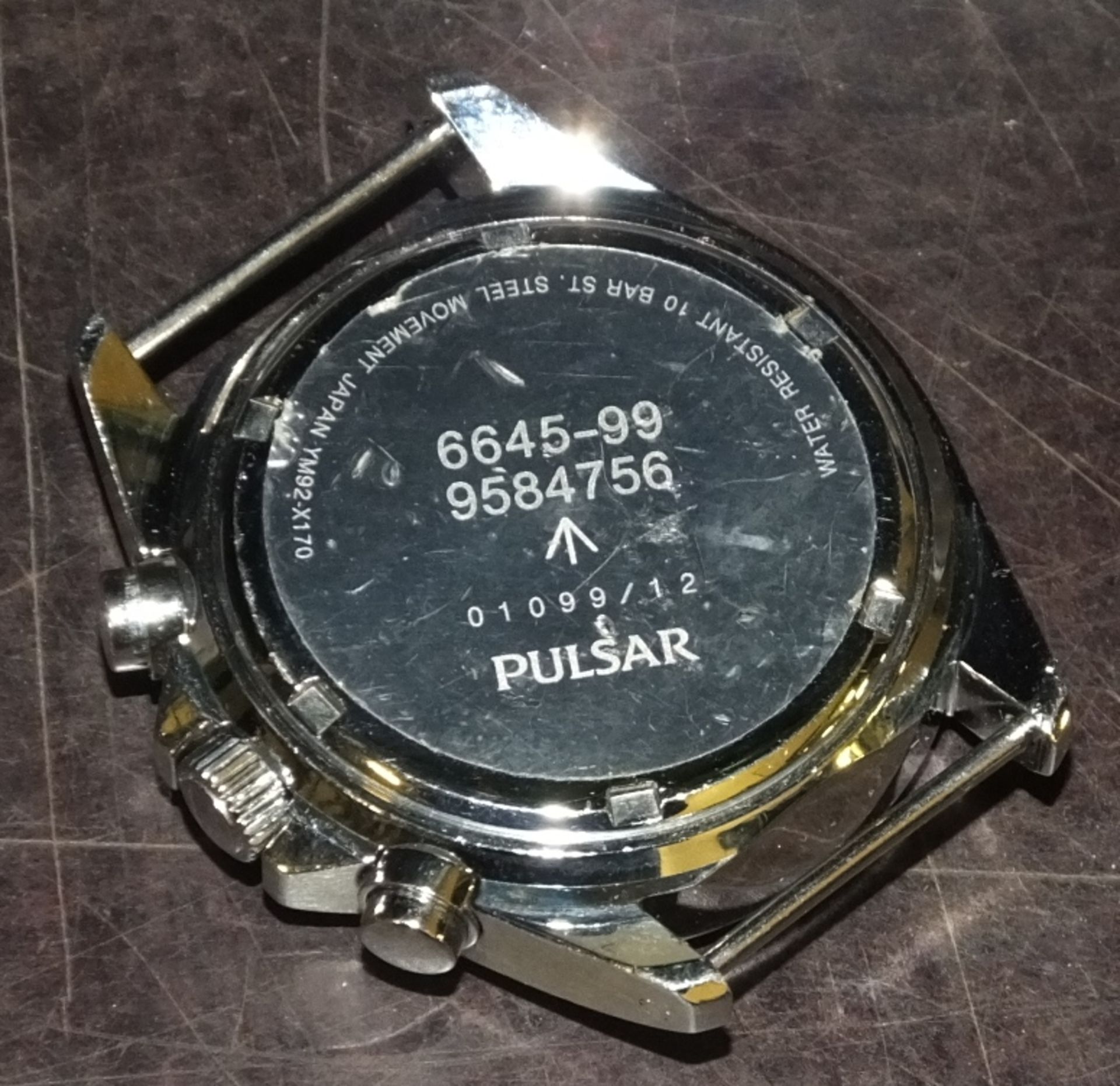 Pulsar Chronograph Watch 100m - Image 3 of 3