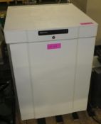 Gram K210 LG 3W Lockable refrigerator W600 x D650 x H840mm.