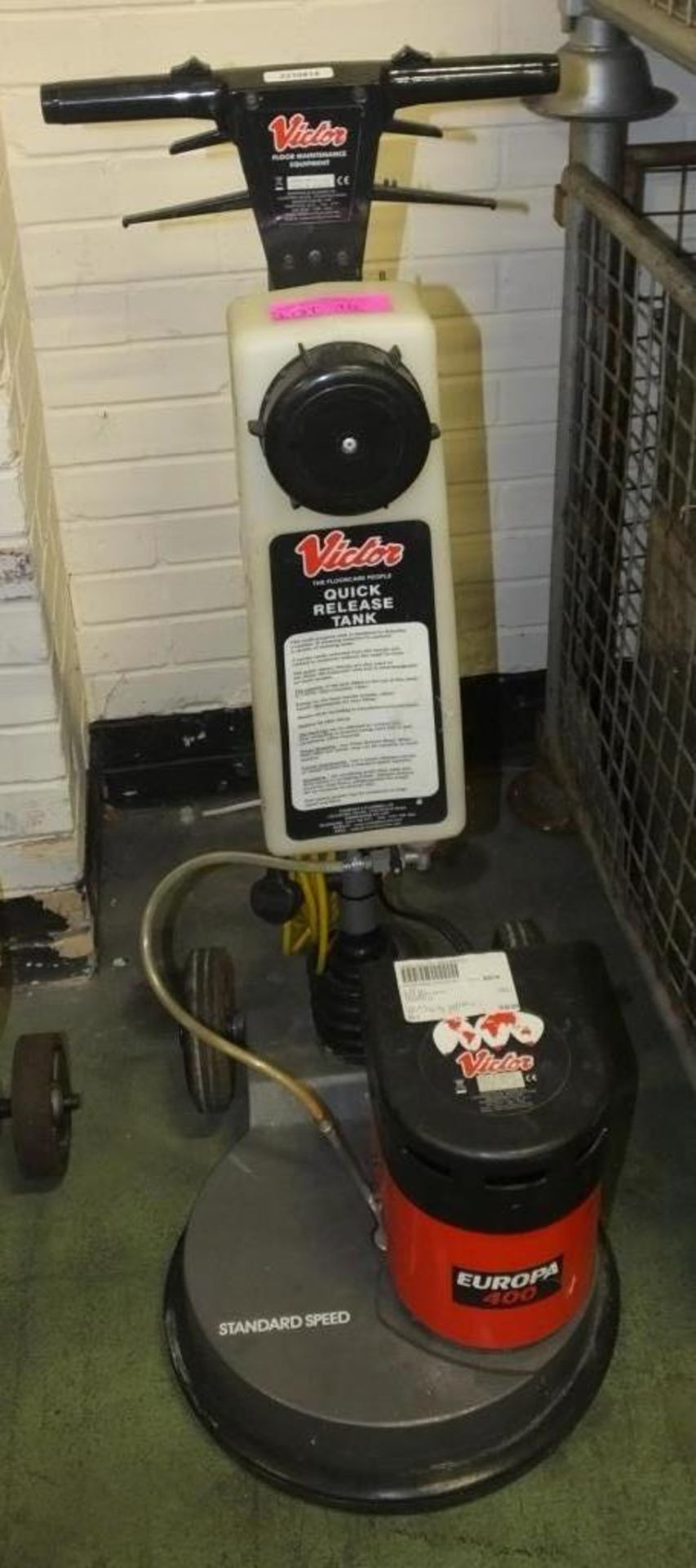 Victor Europa 400 Floor Polisher/Scrubber Unit