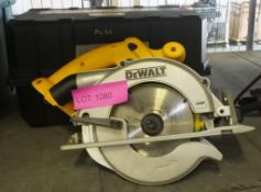 Dewalt DC390 Saw Circular Cordless NO Battery