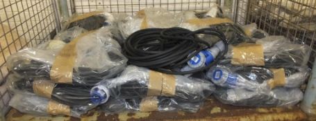 25x Lewden PM16 16amp 2P Electric Extension Cables