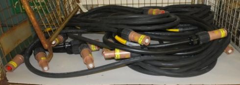 10x Various Lengths of GUI Connection Kit 95mm2 450/750v Cables