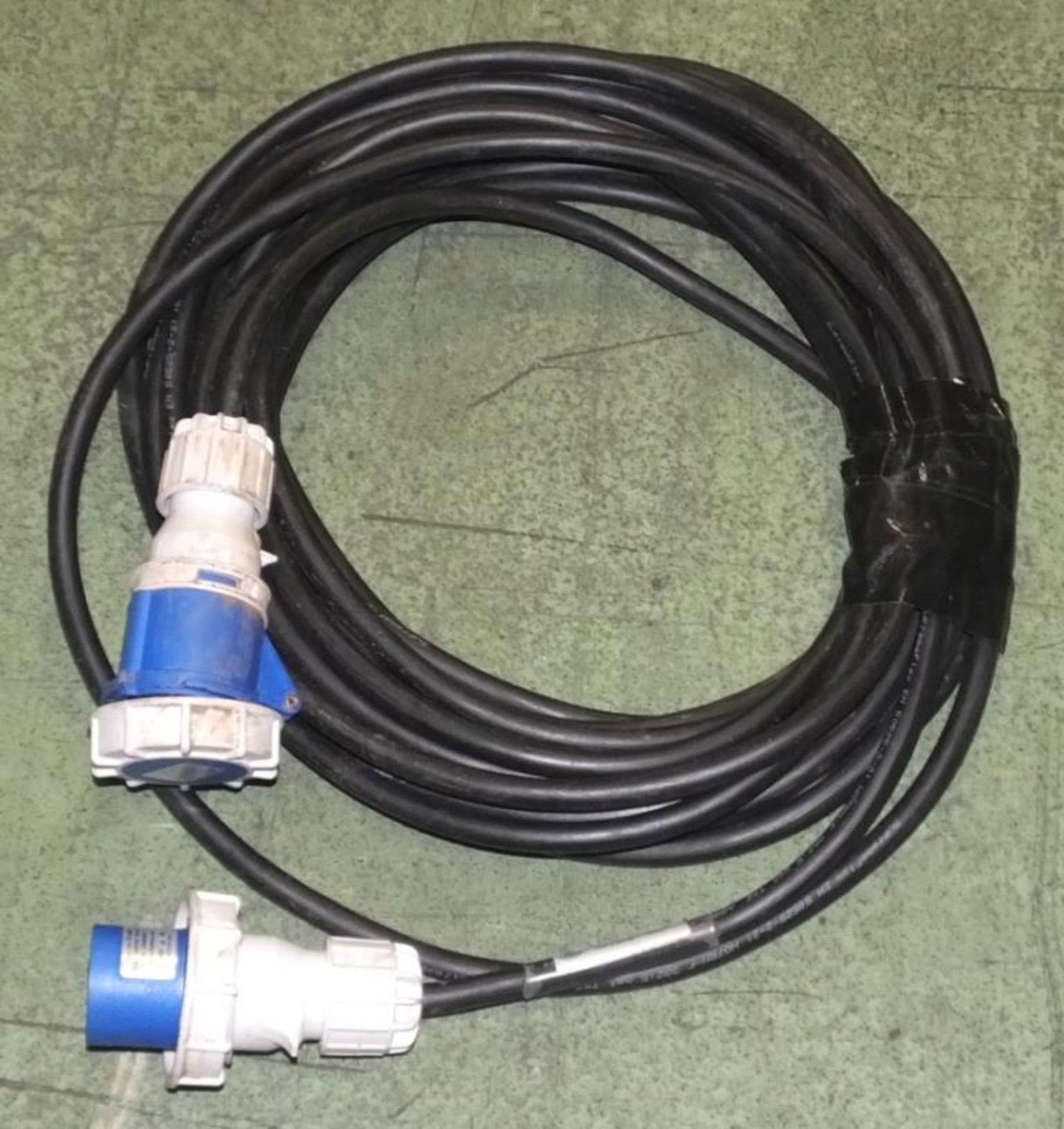 25x Lewden PM16 16amp 2P Electric Extension Cables - Image 2 of 2