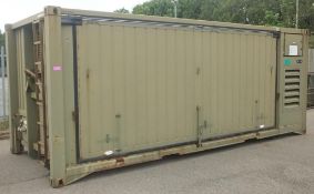 Containerised Transportable Laundry unit - made by G3 System Limited - LOCATED AT OUR CROFT SITE