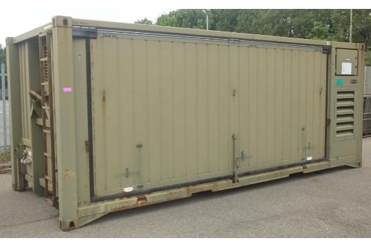 Containerised Transportable Laundry Unit Made By G3 System Limited Nsn 3510 99 908 6830 1x
