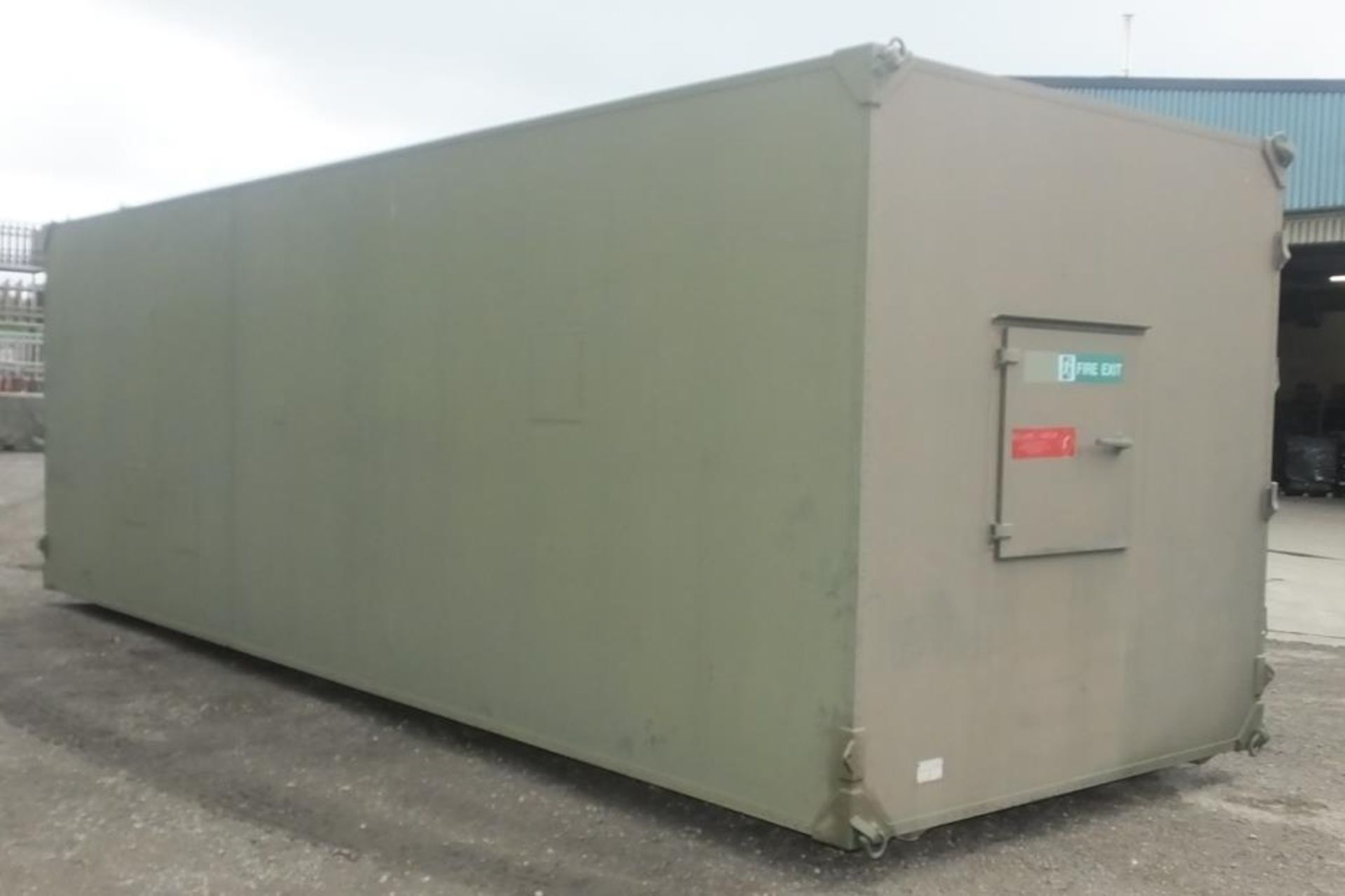 30ft Communication cabin - 19 inch racks, internal doors - LOCATED AT OUR SKEGNESS SITE - Image 3 of 24