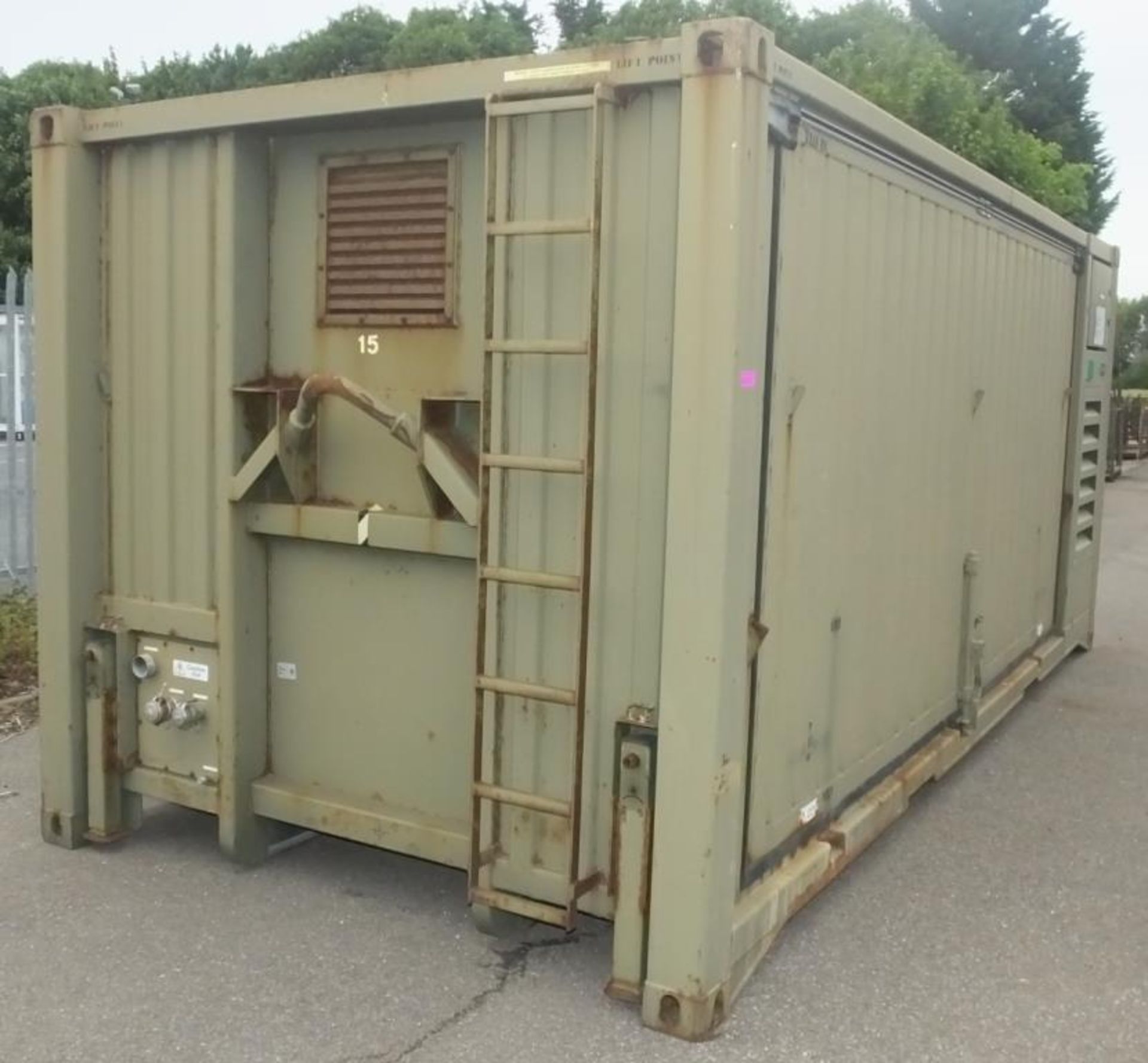 Containerised Transportable Laundry unit - made by G3 System Limited - LOCATED AT OUR CROFT SITE - Image 2 of 16