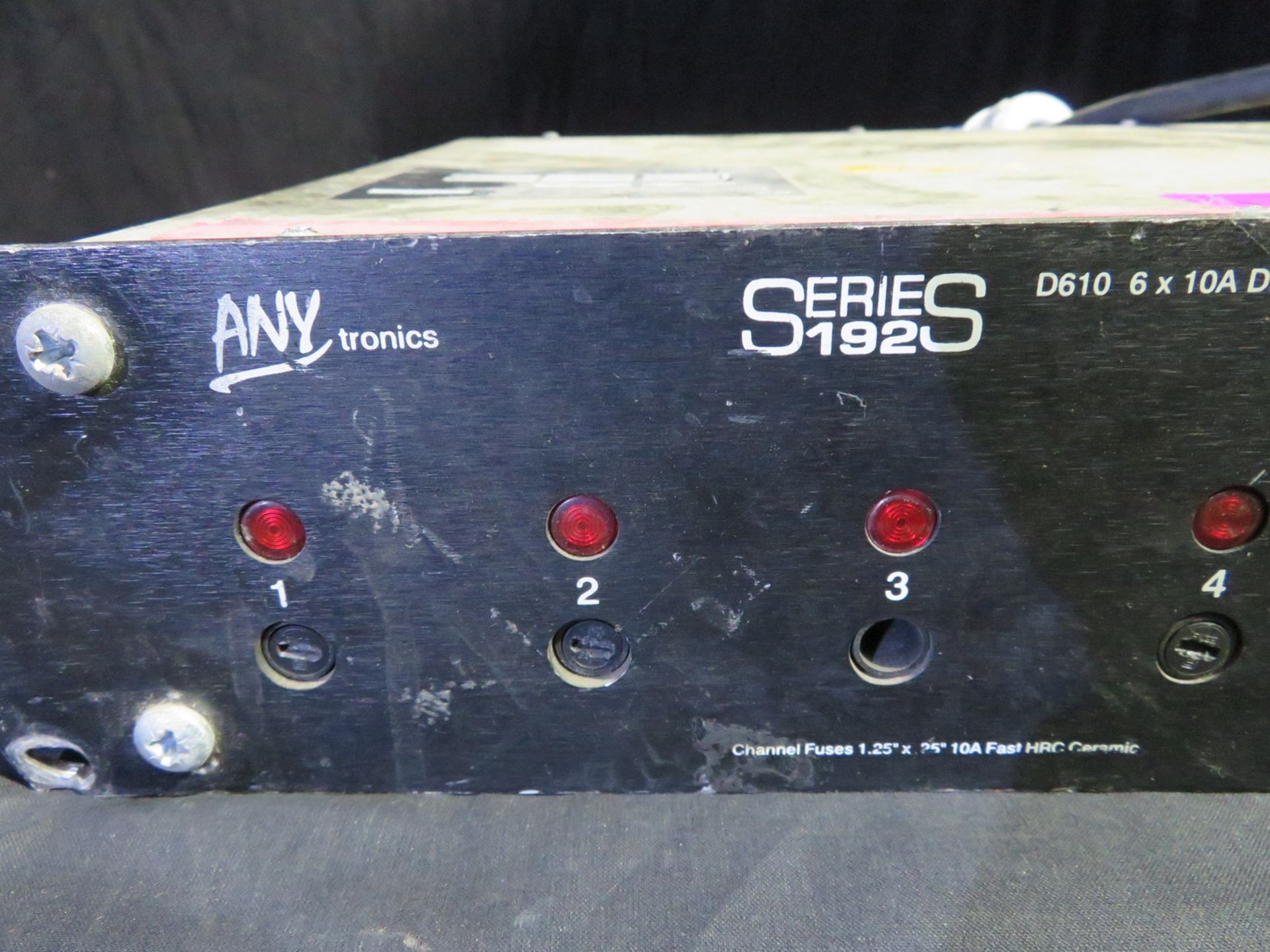 Anytronics Series 192 10a dimmer pack. Working condition unknown - Image 3 of 6