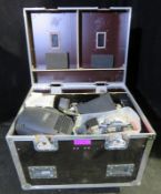 Flightcase of spare parts for Martin Mac fixtures