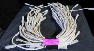 Bundle of dimmer patch cables