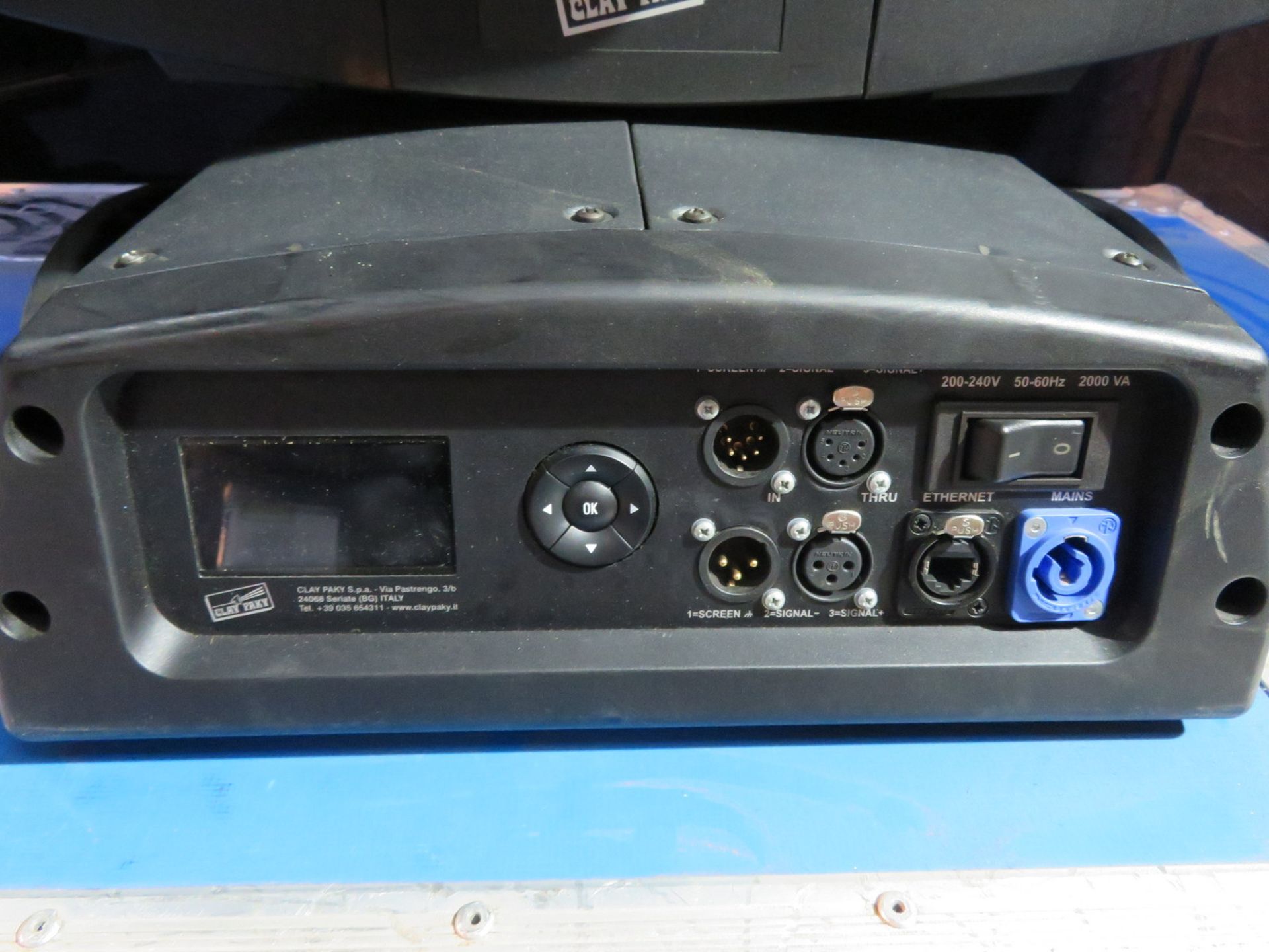 Pair of Clay Paky Alpha Spot HPE 1500 in twin flightcase - Image 7 of 12