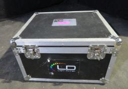 Flightcase for Par Cans internal dimensions: 59x50x29cm (LxDxH)