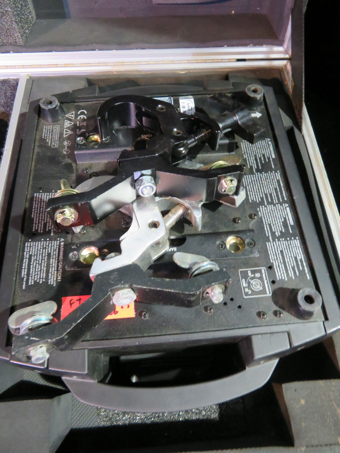 Pair of Martin Rush MH3 beam in twin flightcase - Image 10 of 11