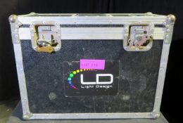 Small Flightcase internal dimensions: 50x16x33cm (LxDxH)