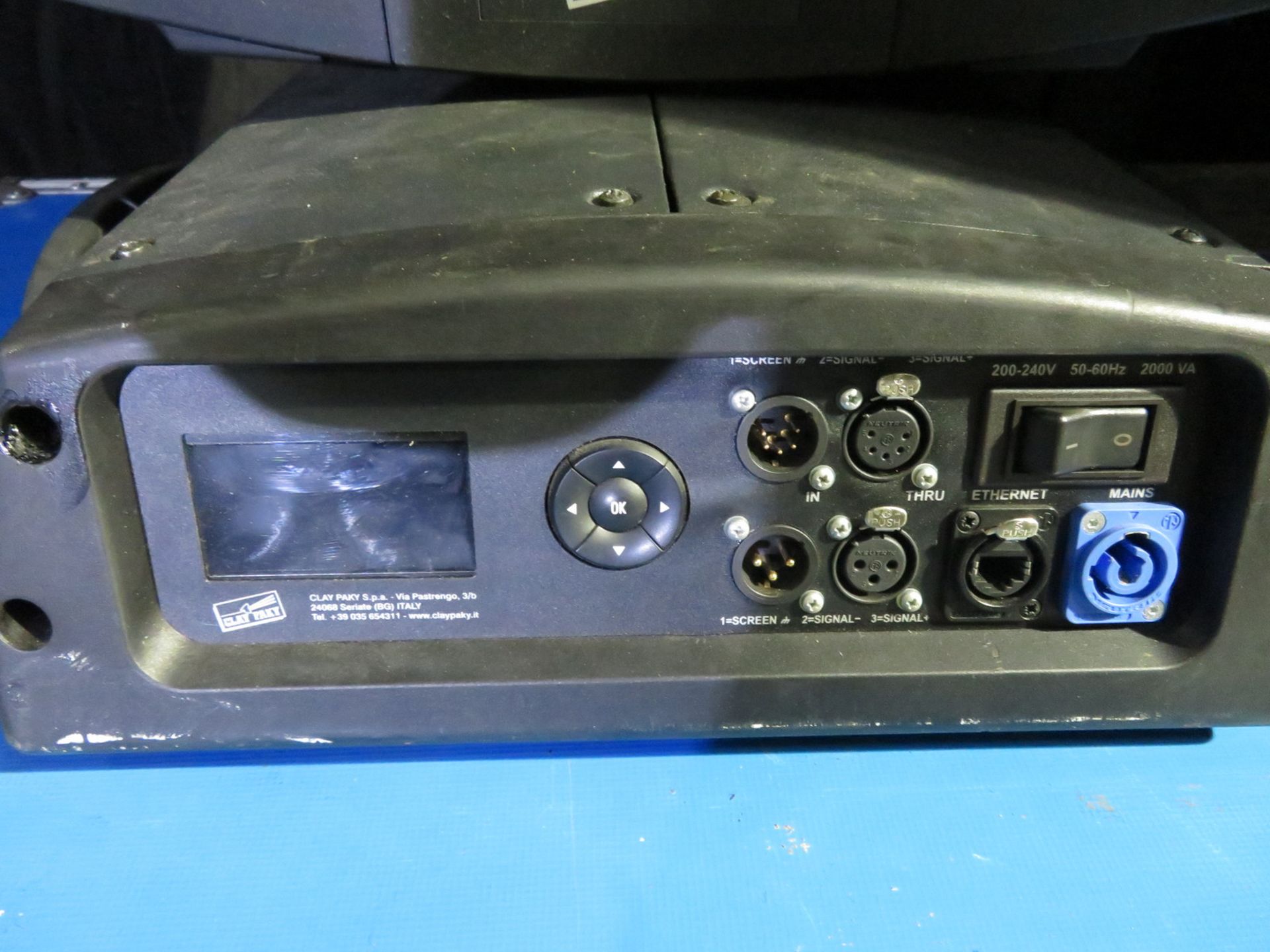 Pair of Clay Paky Alpha Spot HPE 1500 in twin flightcase - Image 6 of 15