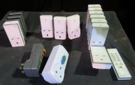 Lot of remote controlled 13amp adaptors