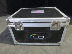 Flightcase for Par Cans internal dimensions: 59x50x29cm (LxDxH)