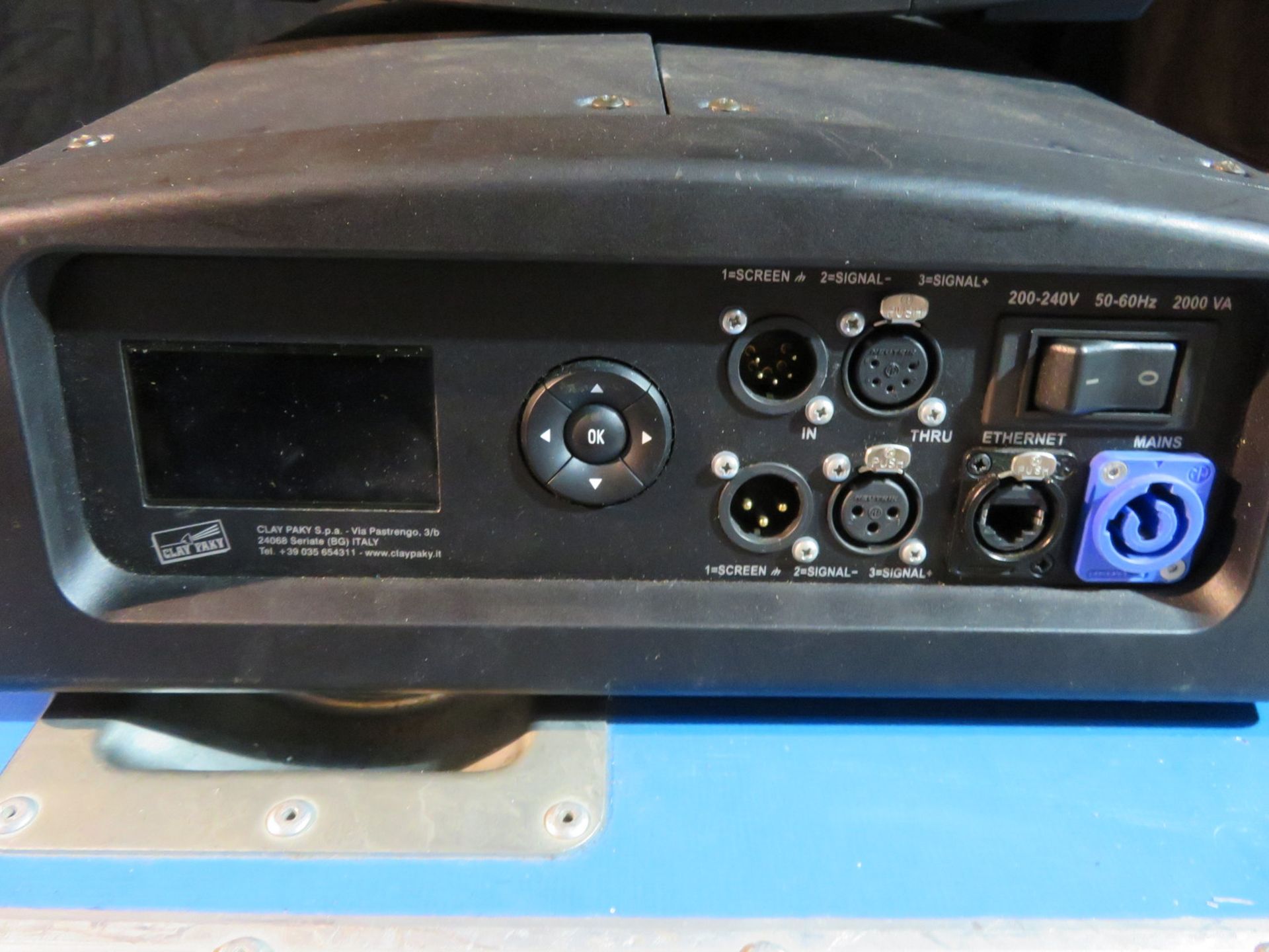 Pair of Clay Paky Alpha Spot HPE 1500 in twin flightcase - Image 4 of 12
