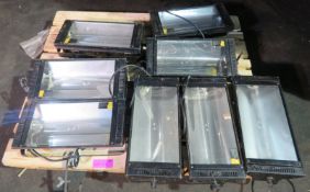 8x PS1500 DMX strobes for spares or repairs
