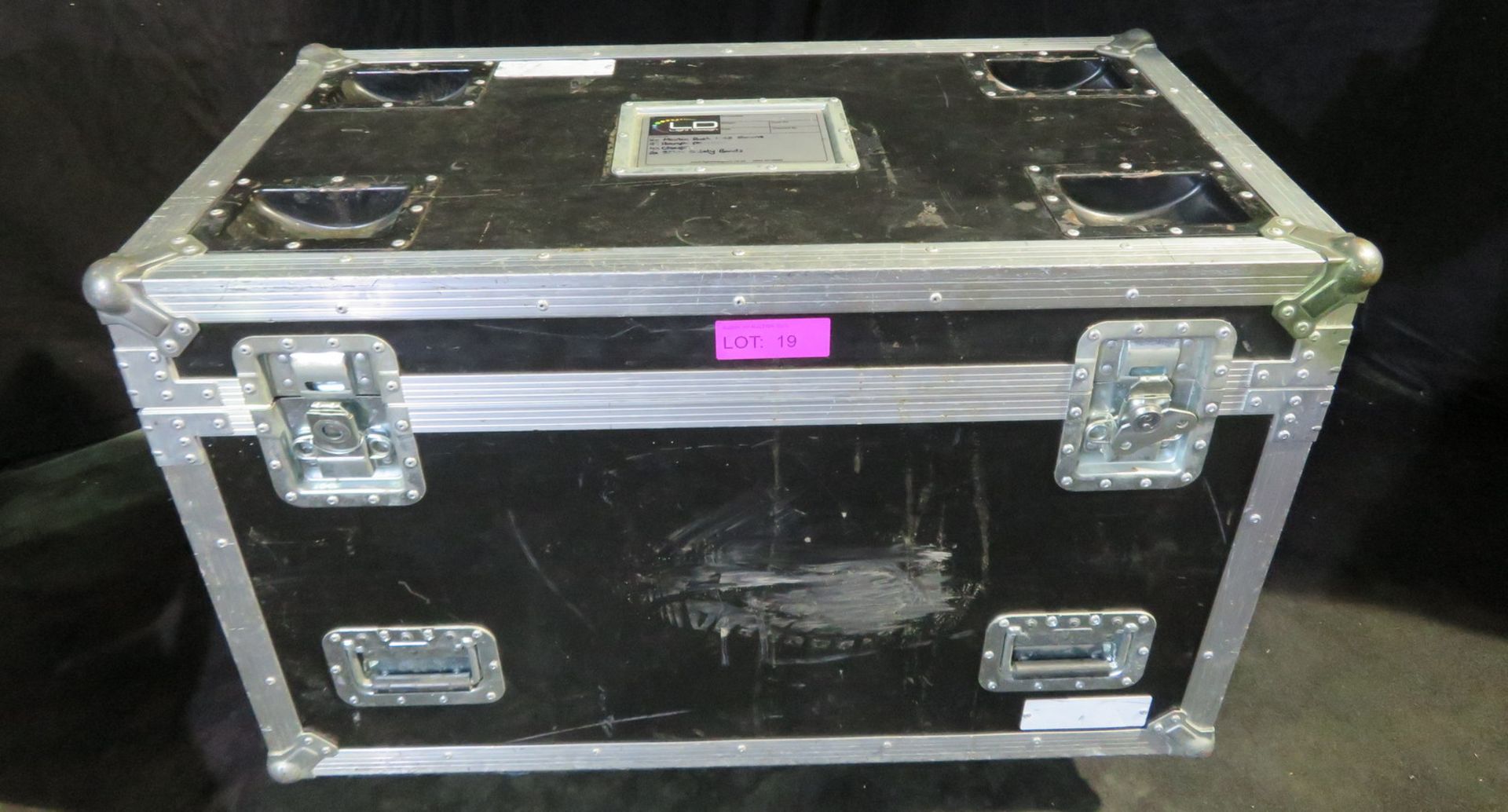 Pair of Martin Rush MH3 beam in twin flightcase - Image 11 of 11