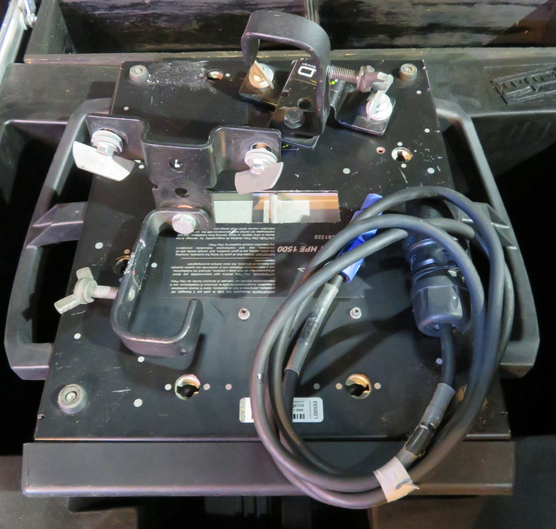 Single Clay Paky Alpha Spot HPE 1500 in flightcase - Missing ballast and casing - Image 9 of 10