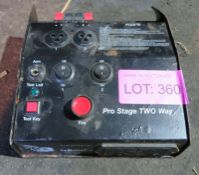 Le Maitre Pro Stage two way for spares or repairs