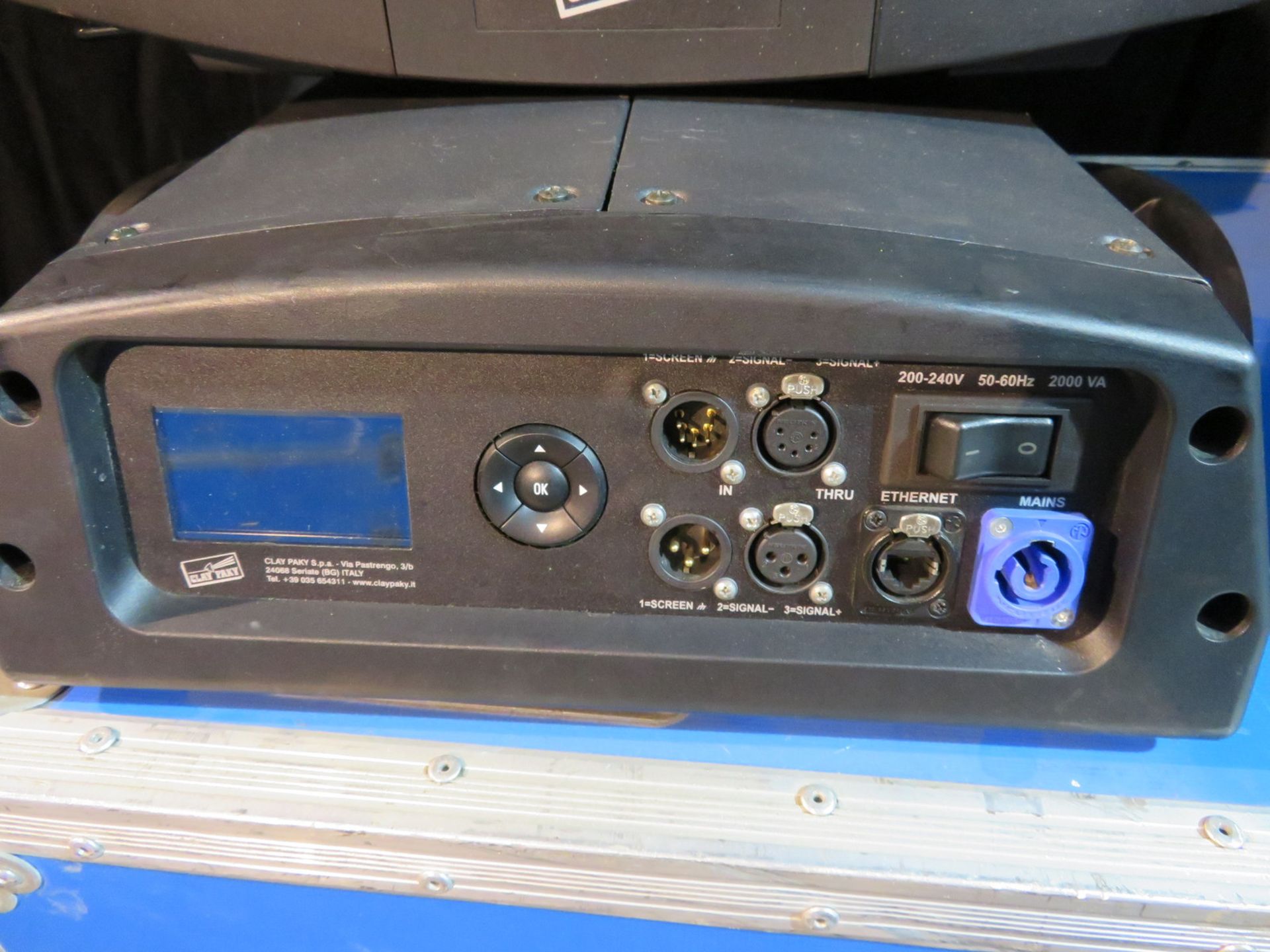 Pair of Clay Paky Alpha Spot HPE 1500 in twin flightcase - Image 7 of 11