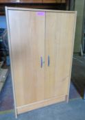 Wooden office cabinet. 89x134x42cm (LxHxD)