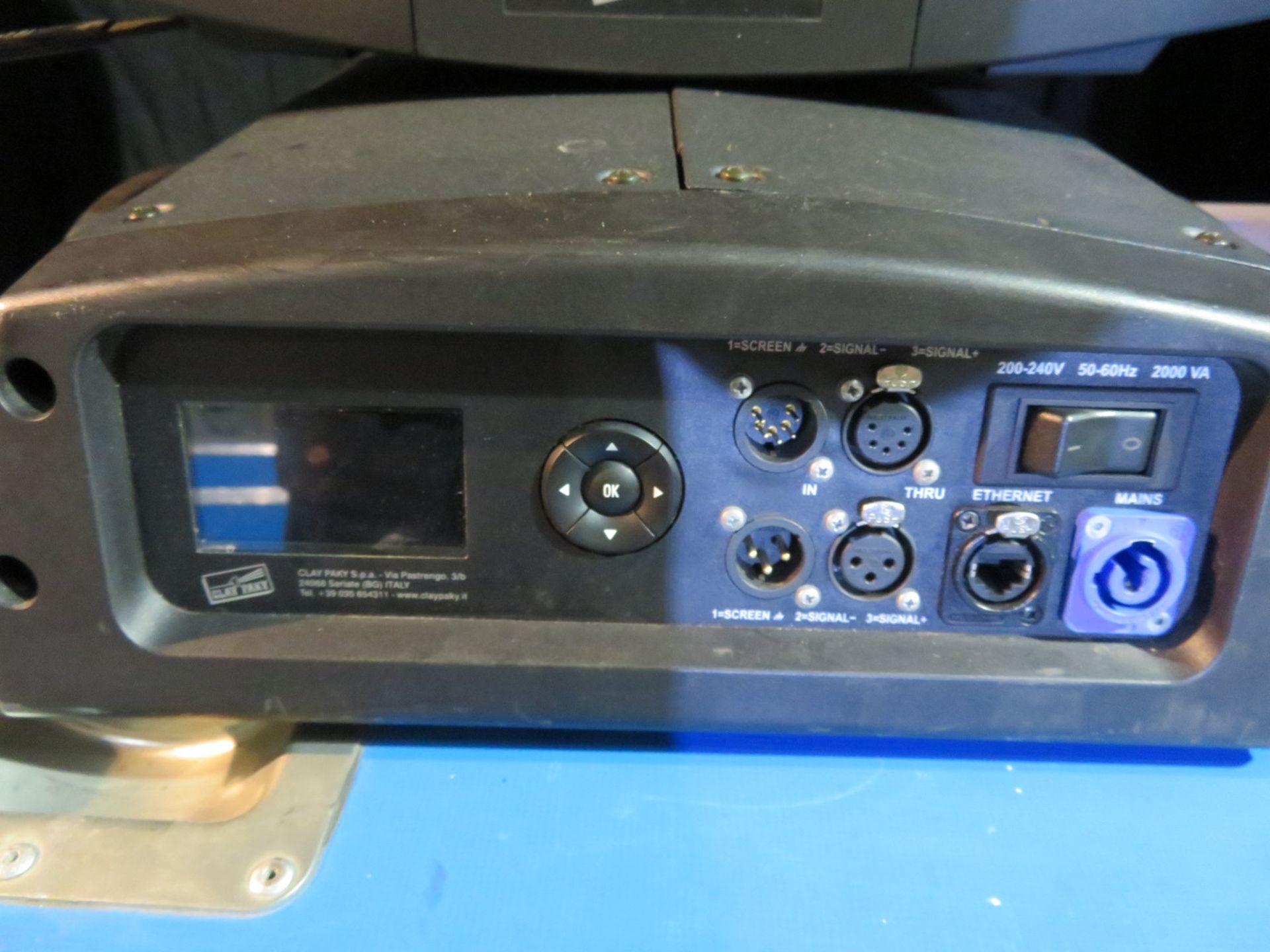 Pair of Clay Paky Alpha Spot HPE 1500 in twin flightcase - Image 6 of 12