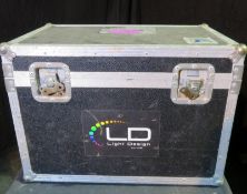 Small Flightcase internal dimensions: 56x33x31cm (LxDxH)