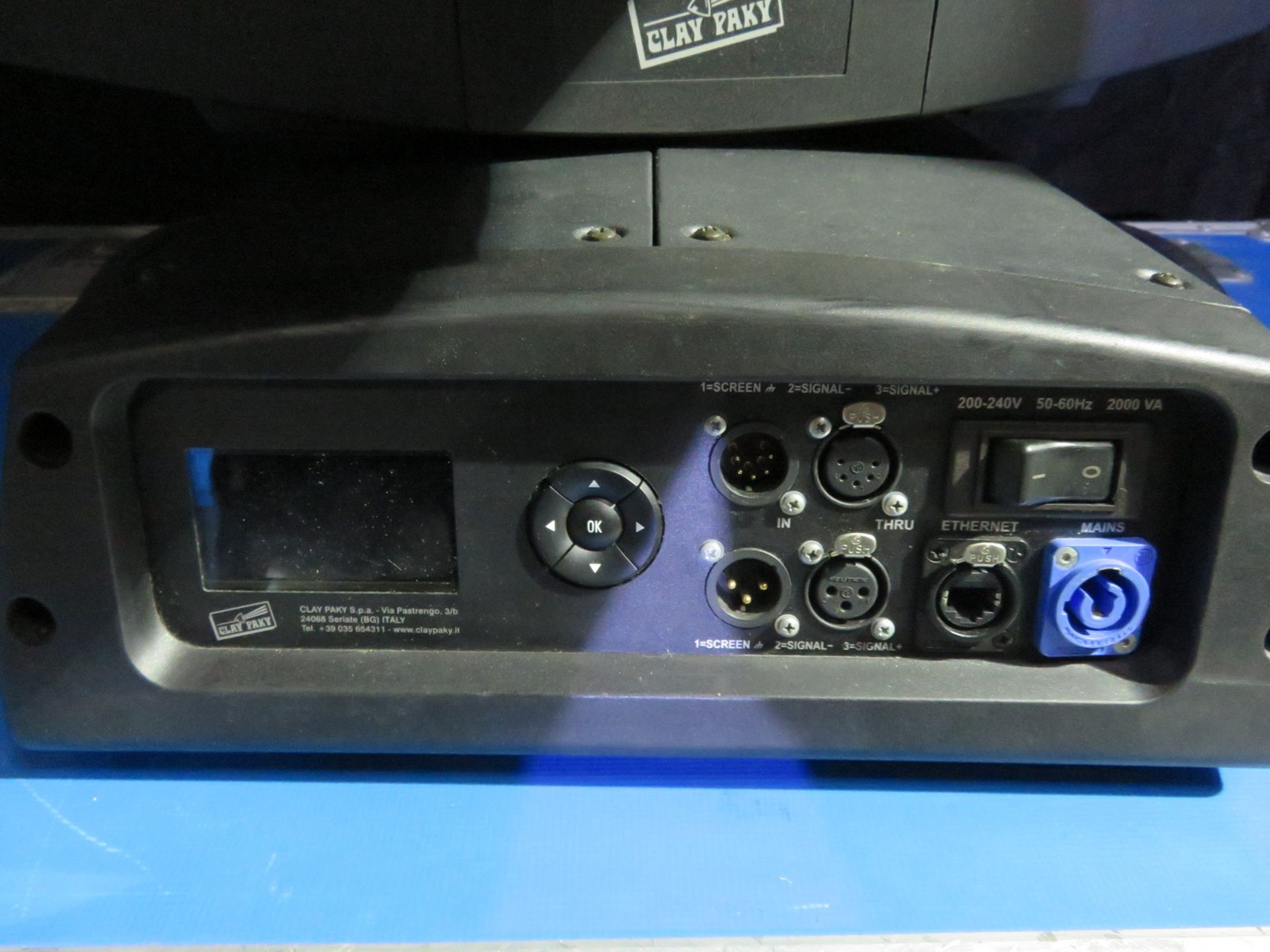Pair of Clay Paky Alpha Spot HPE 1500 in twin flightcase - Image 7 of 12