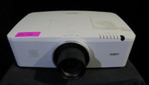 Faulty Sanyo PLC-XM100L XGA projector with standard zoom lens. Lamp fault