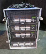 36 channel Dimmer rack. 3x Celco Fusion and power distribution rack