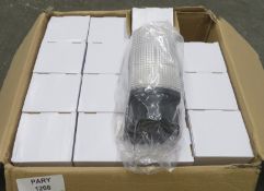 16x RH60B-B2 Bulkhead light with sensor, new in box, 220-240v