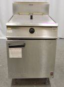 Falcon Dominator large tank fryer, natural gas