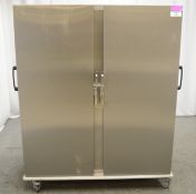 Parry portable heated bain marie/banquette cupboard, 1300x800x1650mm (LxDxH)