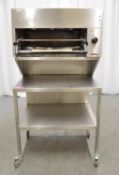 Falcon Dominator G2522 steakhouse grill with prep table, natural gas