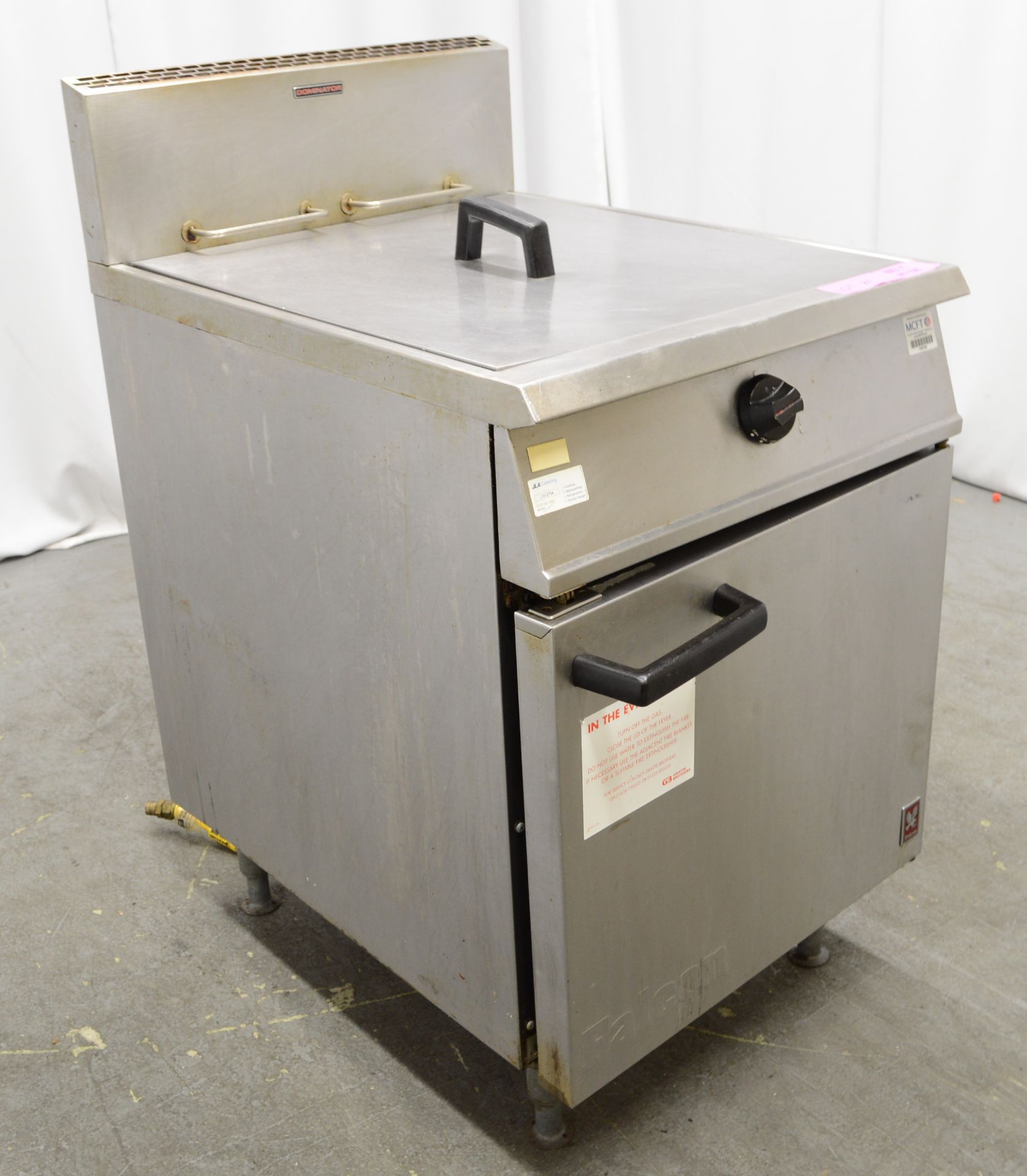 Falcon Dominator large tank fryer, natural gas - Image 2 of 7