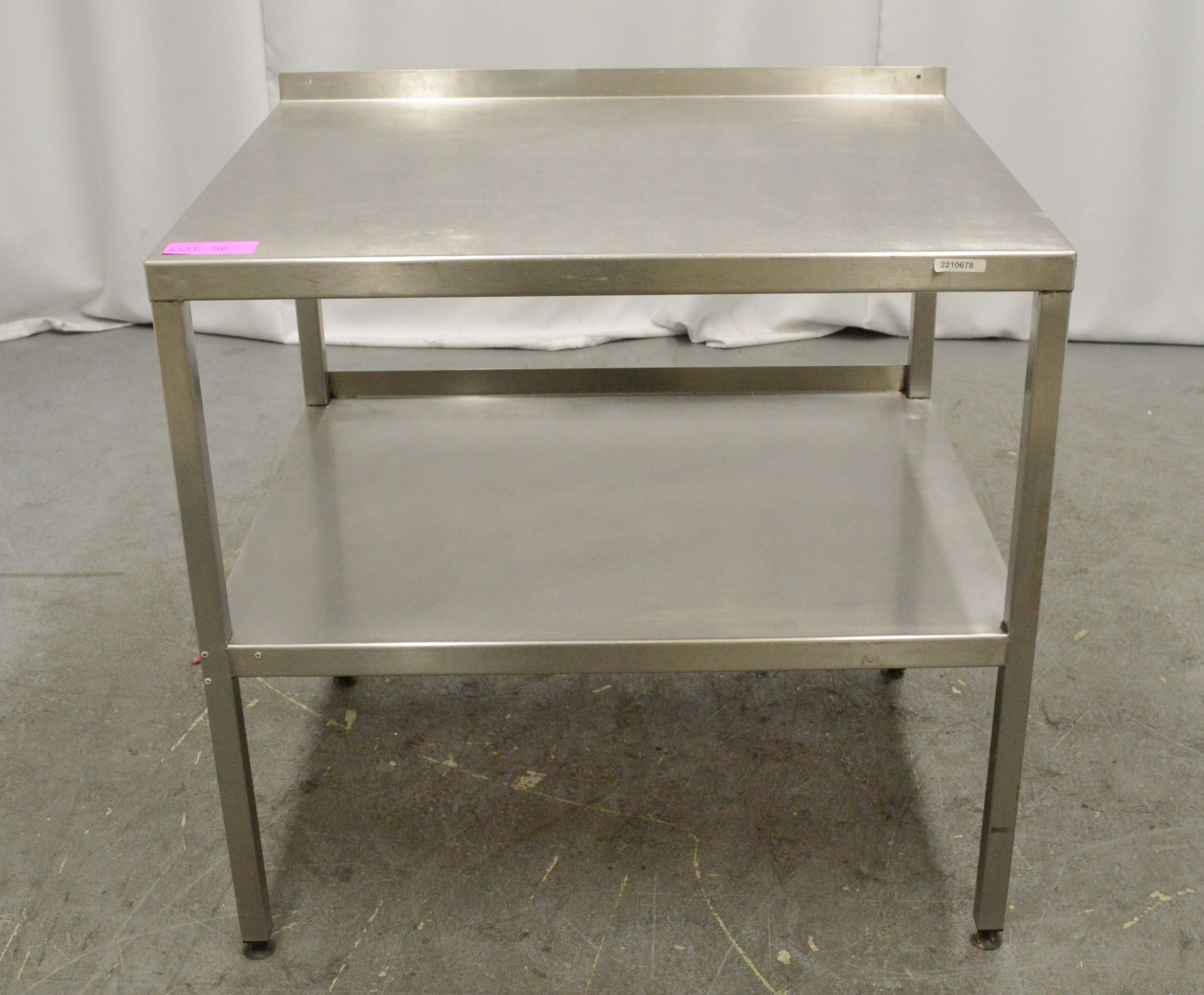 Preparation table 900mm W x 700mm D x 870mm H