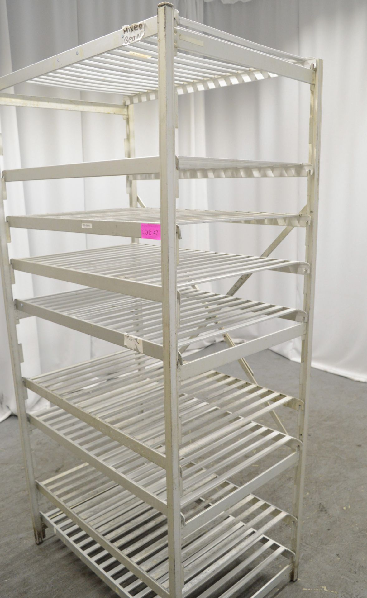 8 tier racking 800mm W x 600mm D x 1800mm H - Image 4 of 4