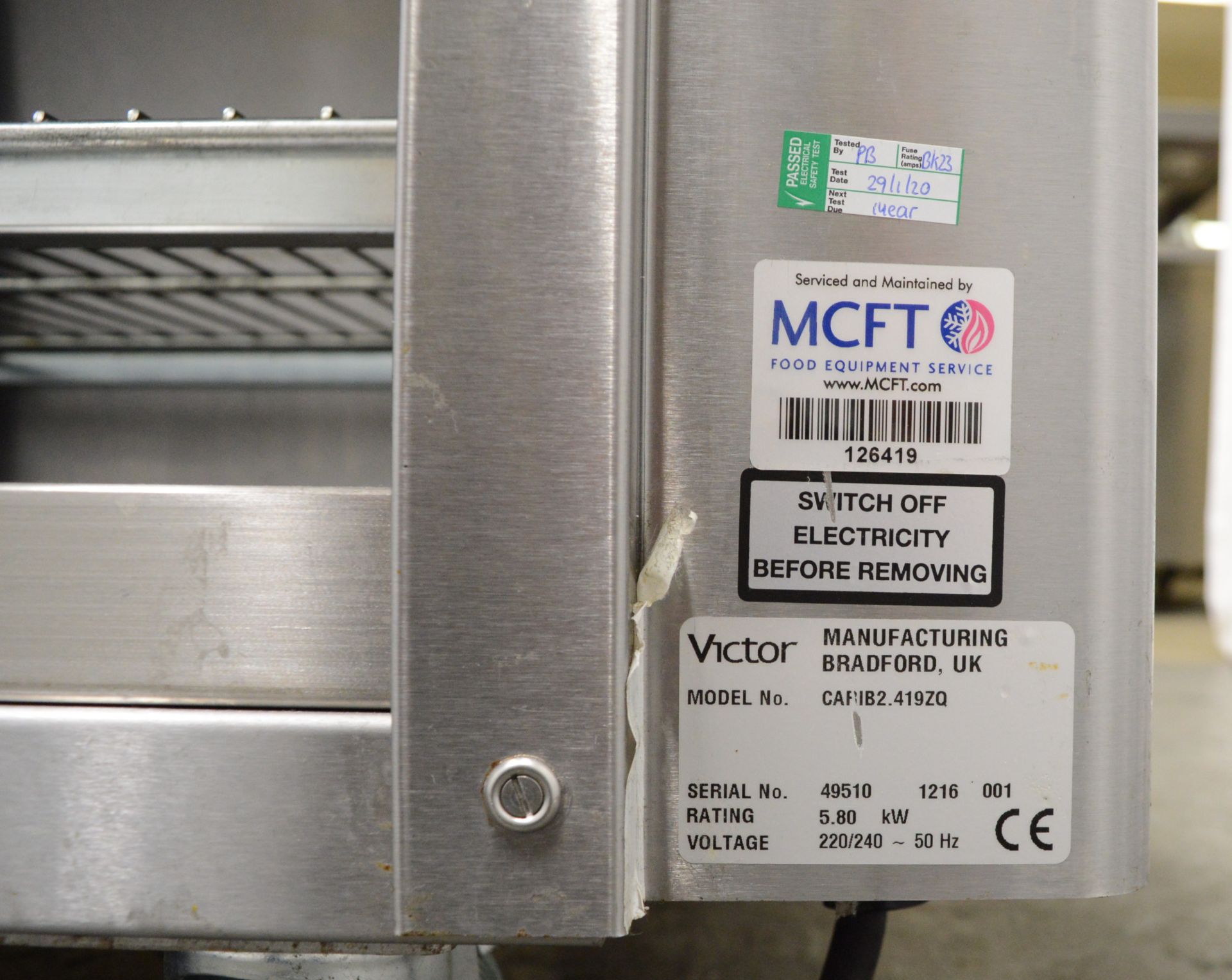 Victor Carib 2.419 bain marie & hot cupboard, 1 phase electric - Image 10 of 10