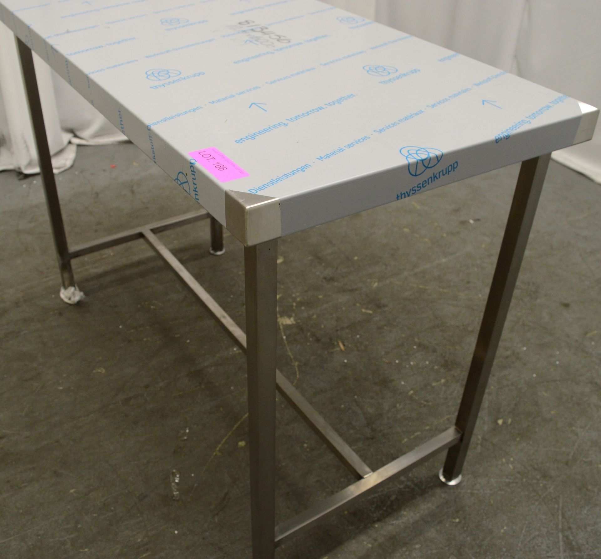 Parry stainless steel prep table 1200x900x900mm - Image 4 of 4