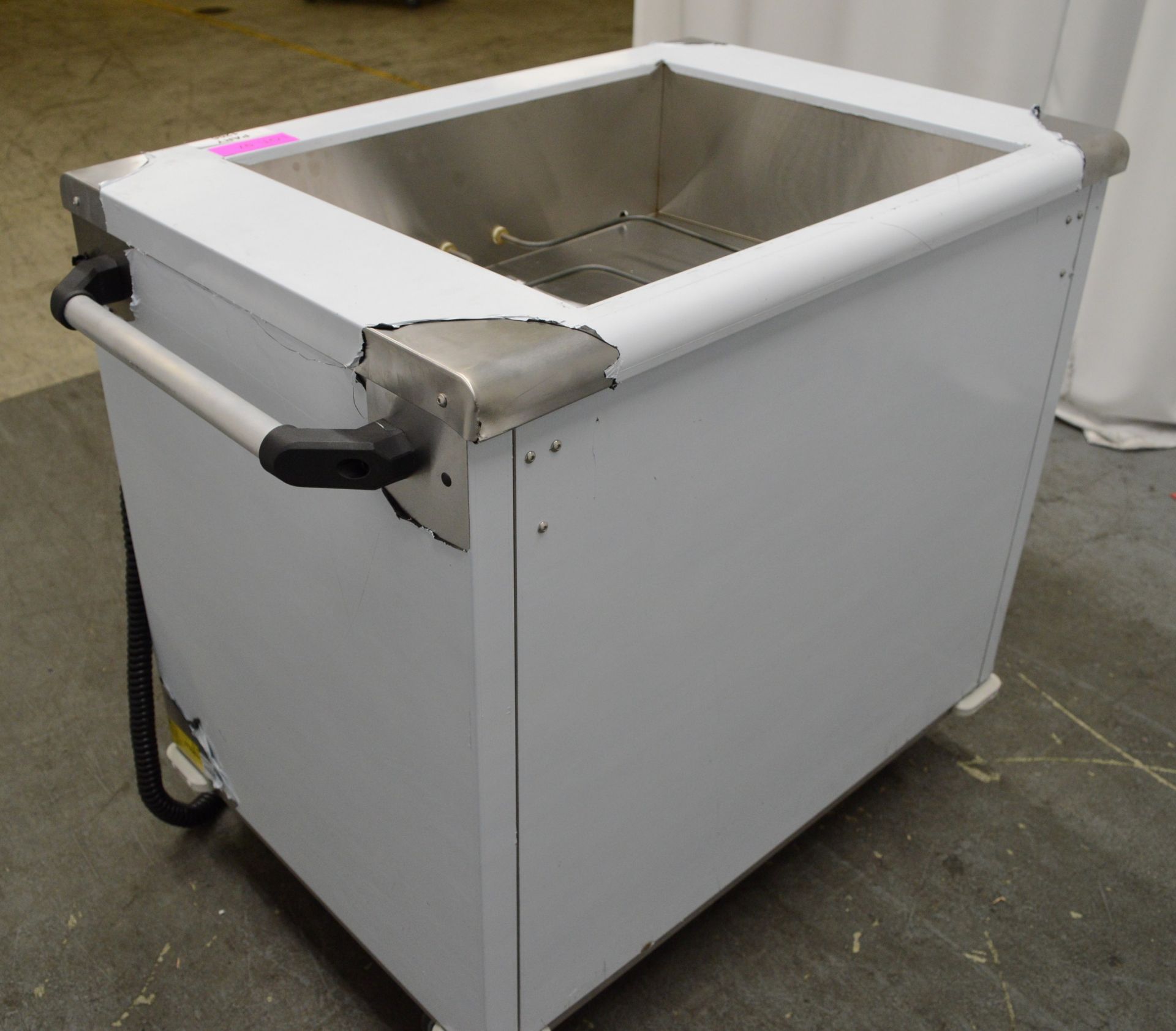 Parry MSB9 stainless steel mobile bain marie survery, 1000x650x900mm (LxDxH) - Image 7 of 9