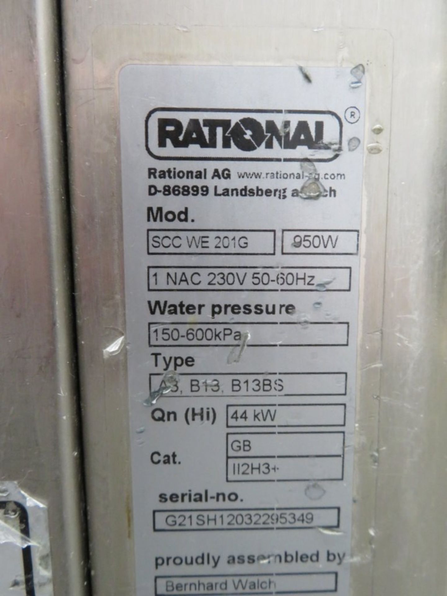 Rational SCC WE 201G 20 grid combi oven, natural gas - Image 11 of 11