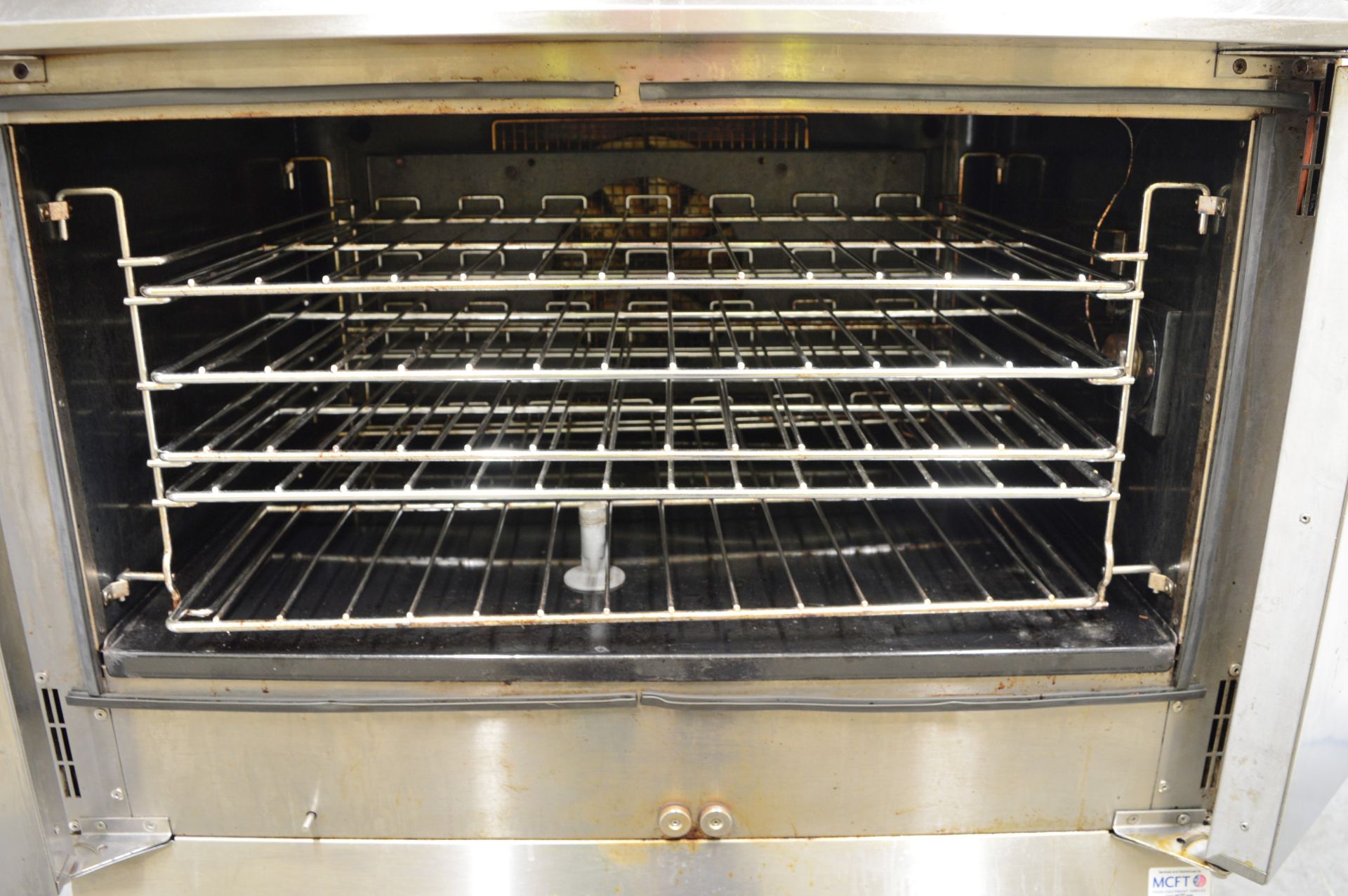 Moorwood Vulcan twin convection oven, natural gas - Image 7 of 9