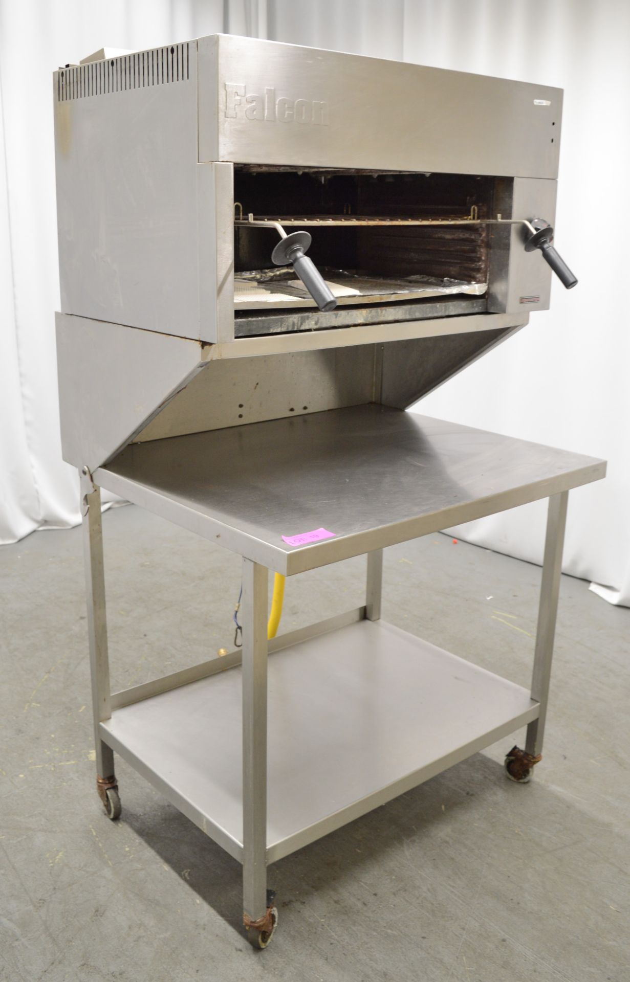 Falcon Dominator G2522 steakhouse grill with prep table, natural gas - Image 2 of 8