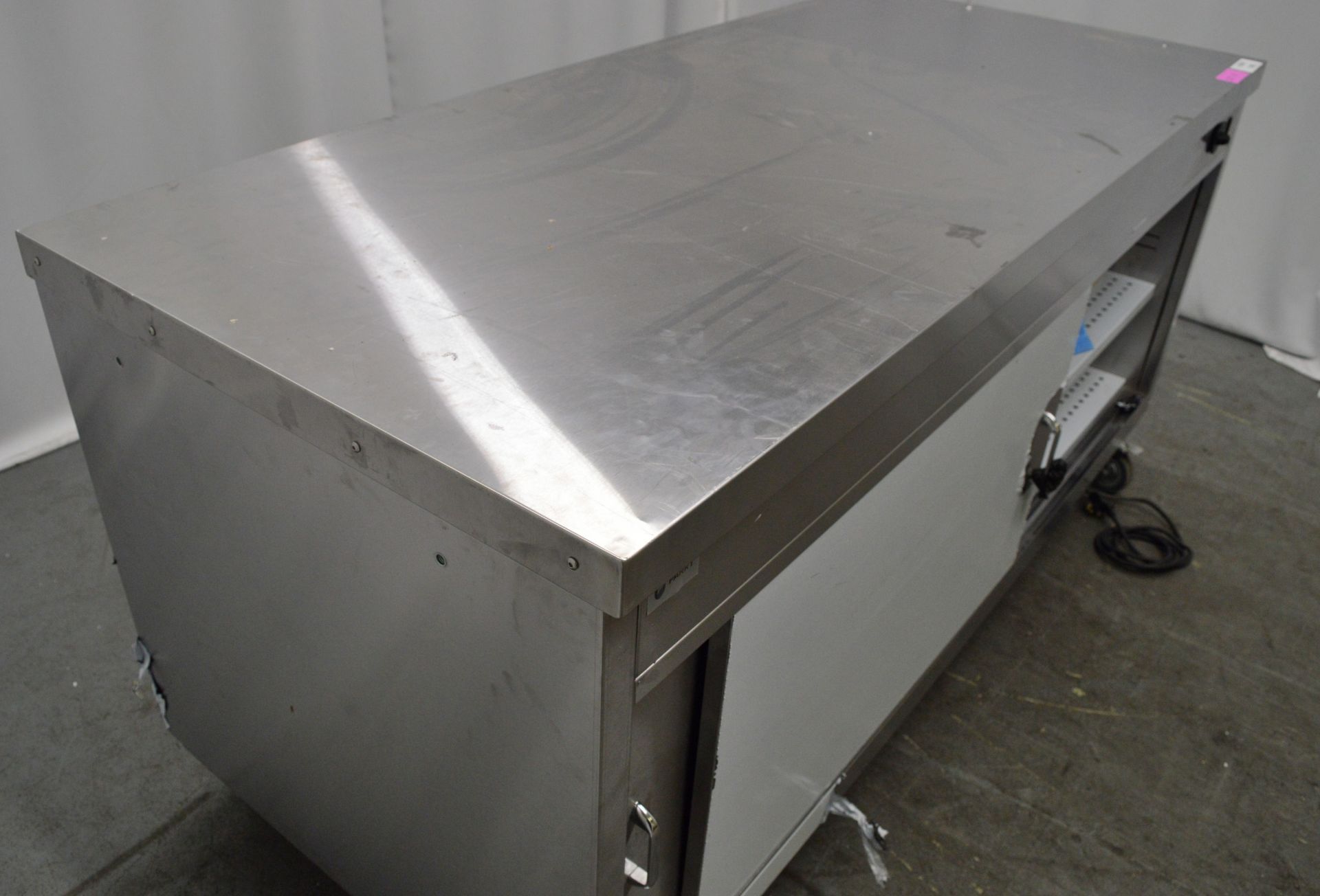 Parry HOT0137 stainless steel hot cupboard, 1800x800x900(LxDxH) 230v - Image 4 of 7